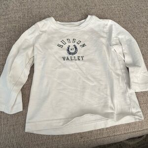 Janie and Jack Kids White Long Sleeve Shirt